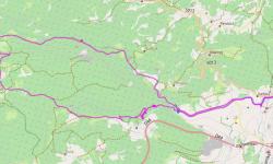 Start Jurucici, 16,4 km; 378 hm