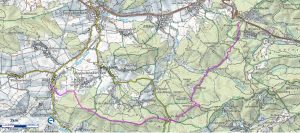 Route von Riederberg bis Kogl